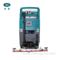 Battery power walk behind floor scrubber machine